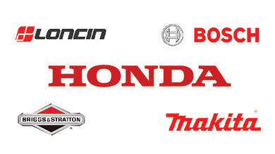 BRIGGS & STRATTON, MAKITA, BOSCH